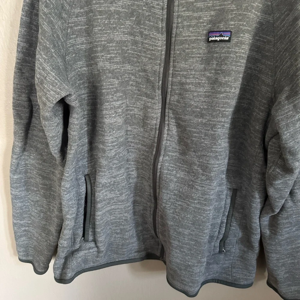 Patagonia Better Sweater Jacket Mens XXL Gray Full Zip Fleece Outdoor